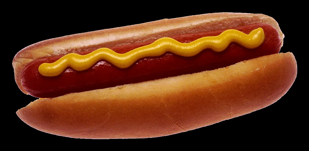 Hrenovka v štručki (hot dog)